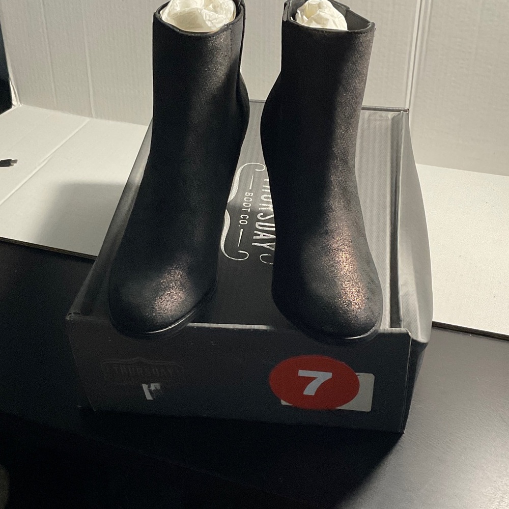 Thursday Boot Company Black Ankle Boots